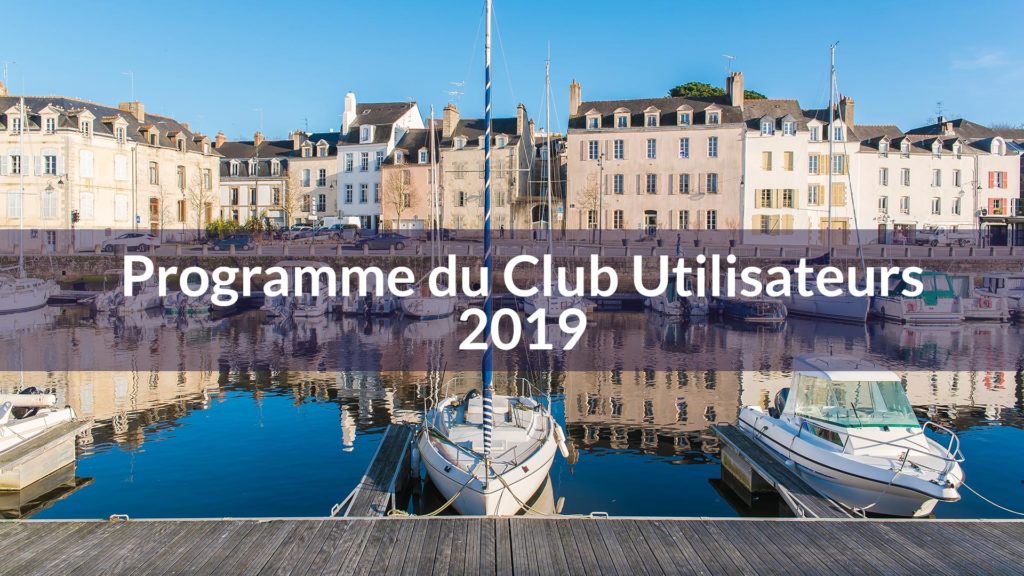 Programme Club Utilisateurs MGDIS 2019