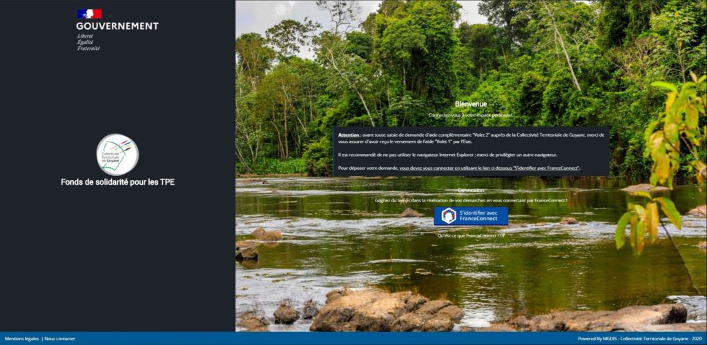 Dispositif Guyane Aide Covid-19