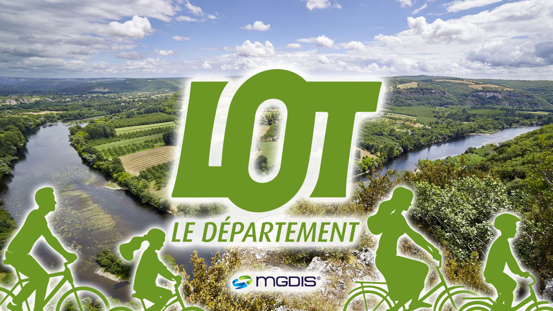 Le Département du Lot choisit le logiciel MGDIS pour attribuer et verser ses aides directes à la mobilité douce