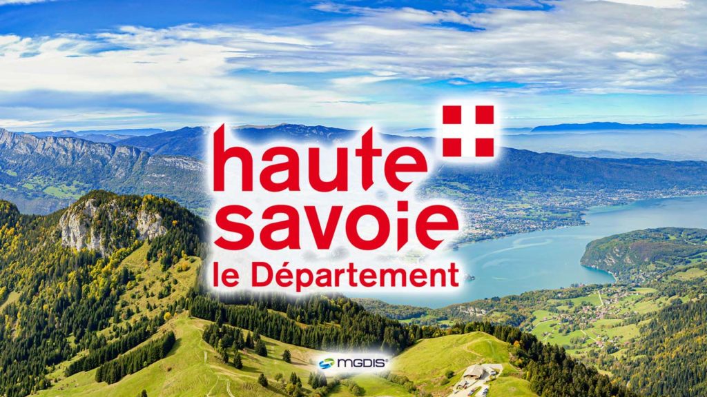 Haute savoie et portail MGDIS