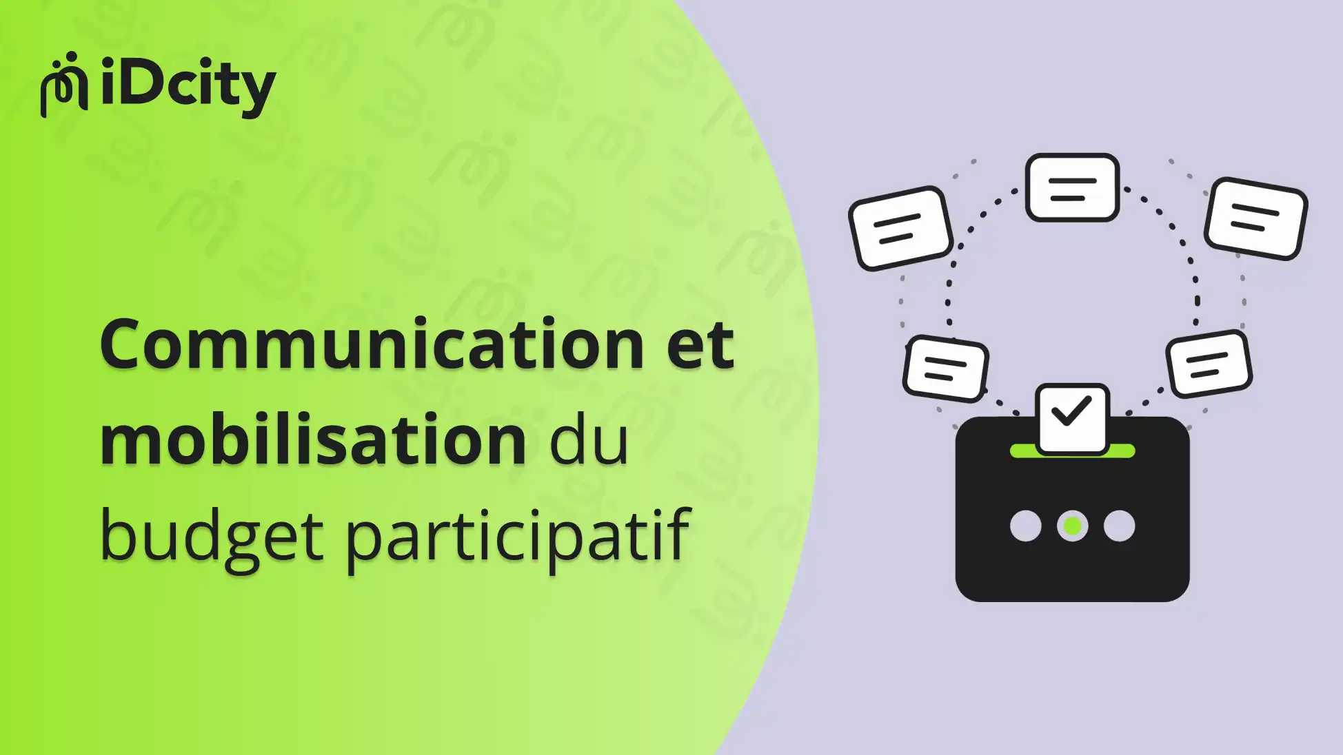 communication et mobilisation du budget participatif