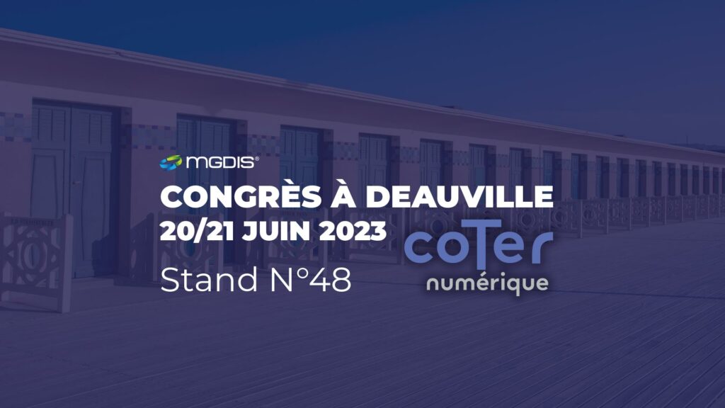 Coter Numérique MGDIS stand 48 2023