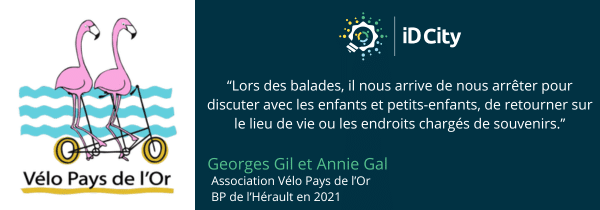 Une balade en vélo au pays de l'or