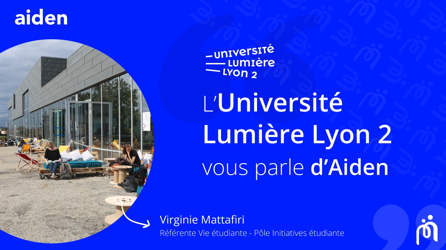 L’Université Lumière Lyon 2 centralise les suivis d’agréments et demandes de subventions avec Aiden