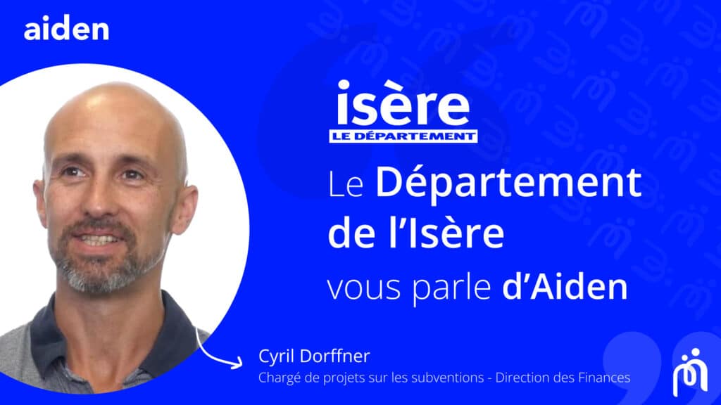 Retour d'expérience de Cyril Dorffner du Département de l'Isère sur le Portail Aiden