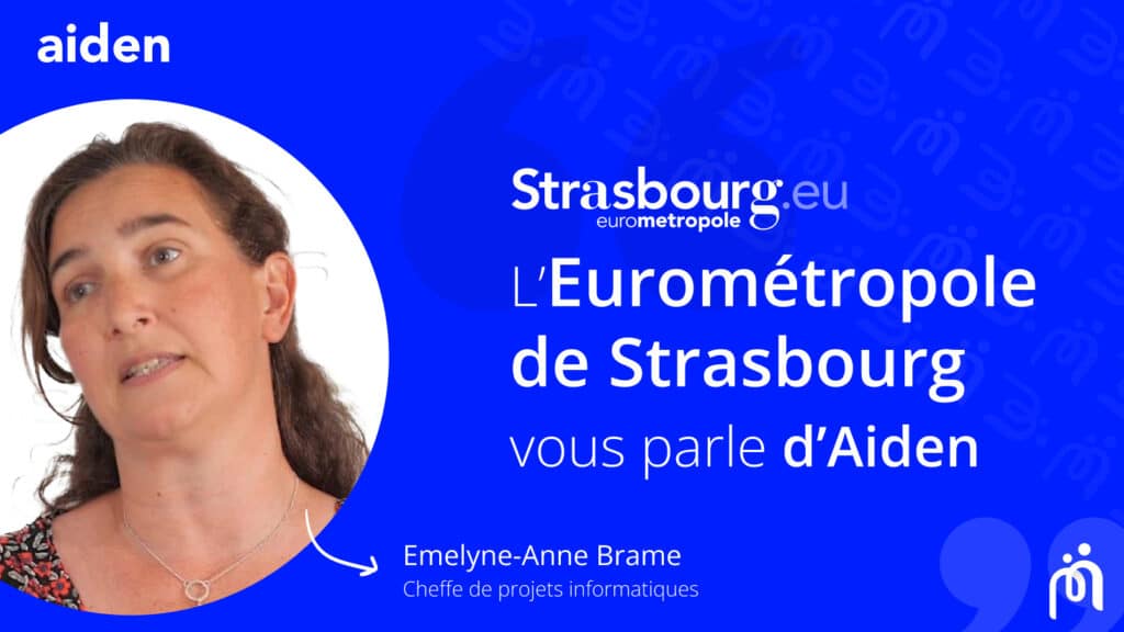 Retour d'expérience de Emelyne Anne Brame de l'Eurométropole de Strasbourg