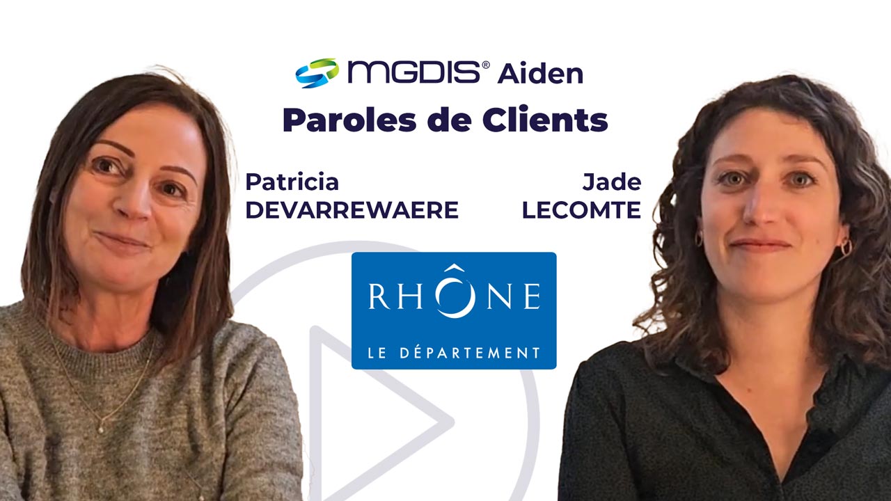 Retour d'expérience MGDIS Aiden Département du Rhône