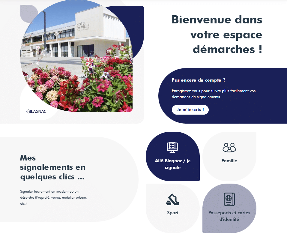 Allo Blagnac connexion MGDIS