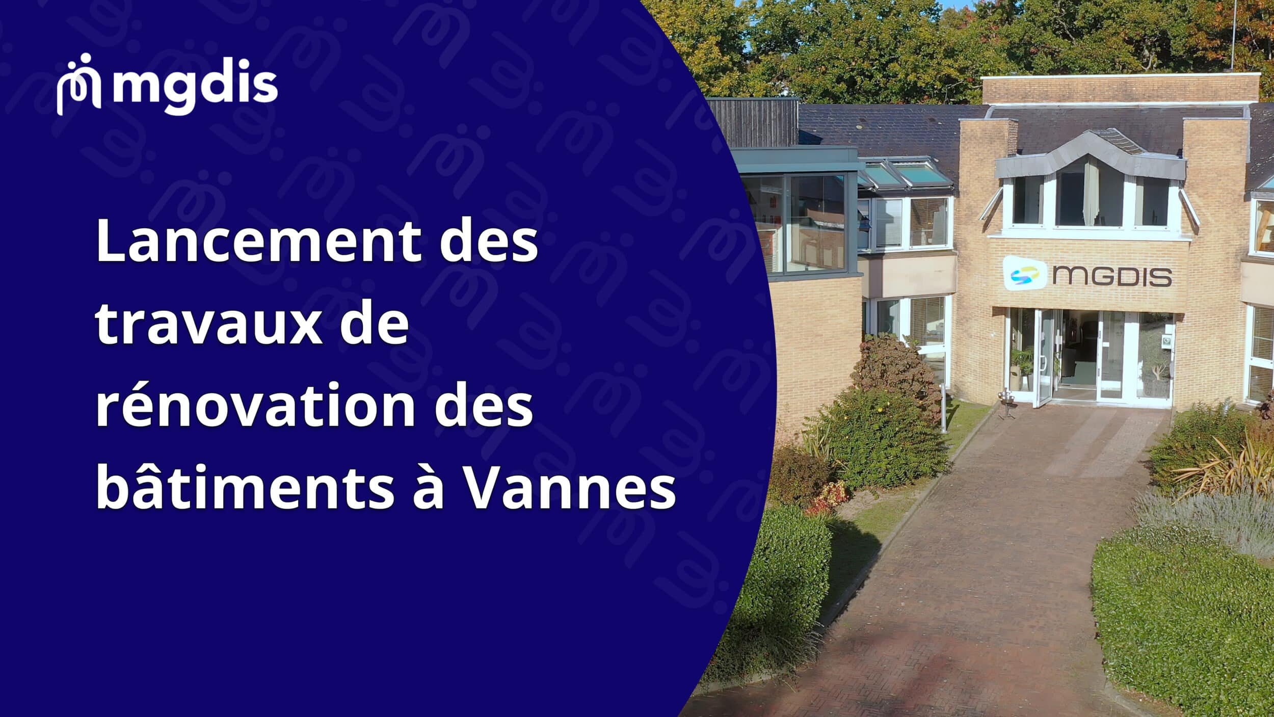 Travaux rénovation MGDIS Vannes 2026