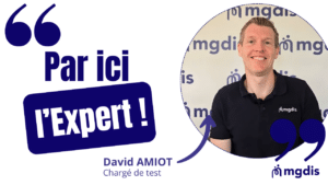 David AMIOT Chargé de test Youtube MGDIS 2026
