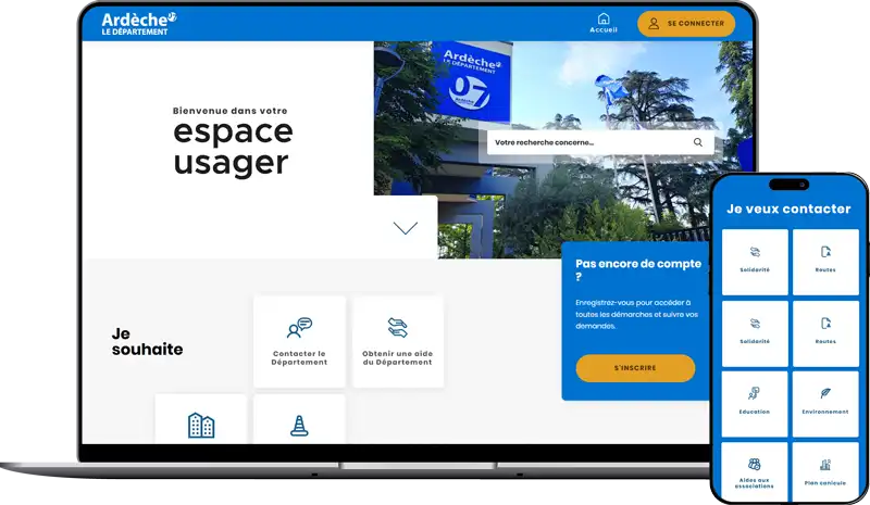Mockup Nexys relation usagers Ardeche SD