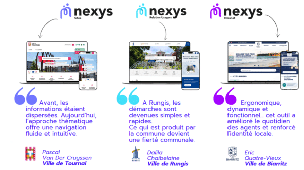 NEXYS témoignages clients 2026