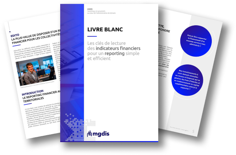 Livre Blanc cle de lecture indicateurs financiers reporting collectivitées