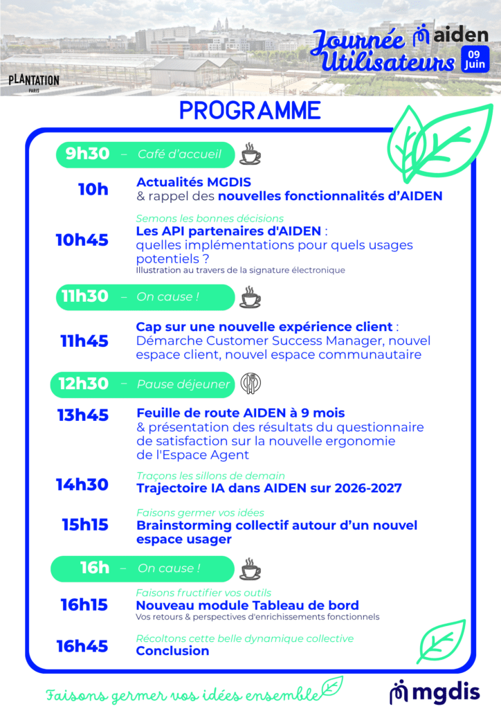 PROGRAMME Journée Utilisateurs Départements & Villes 09juin2026