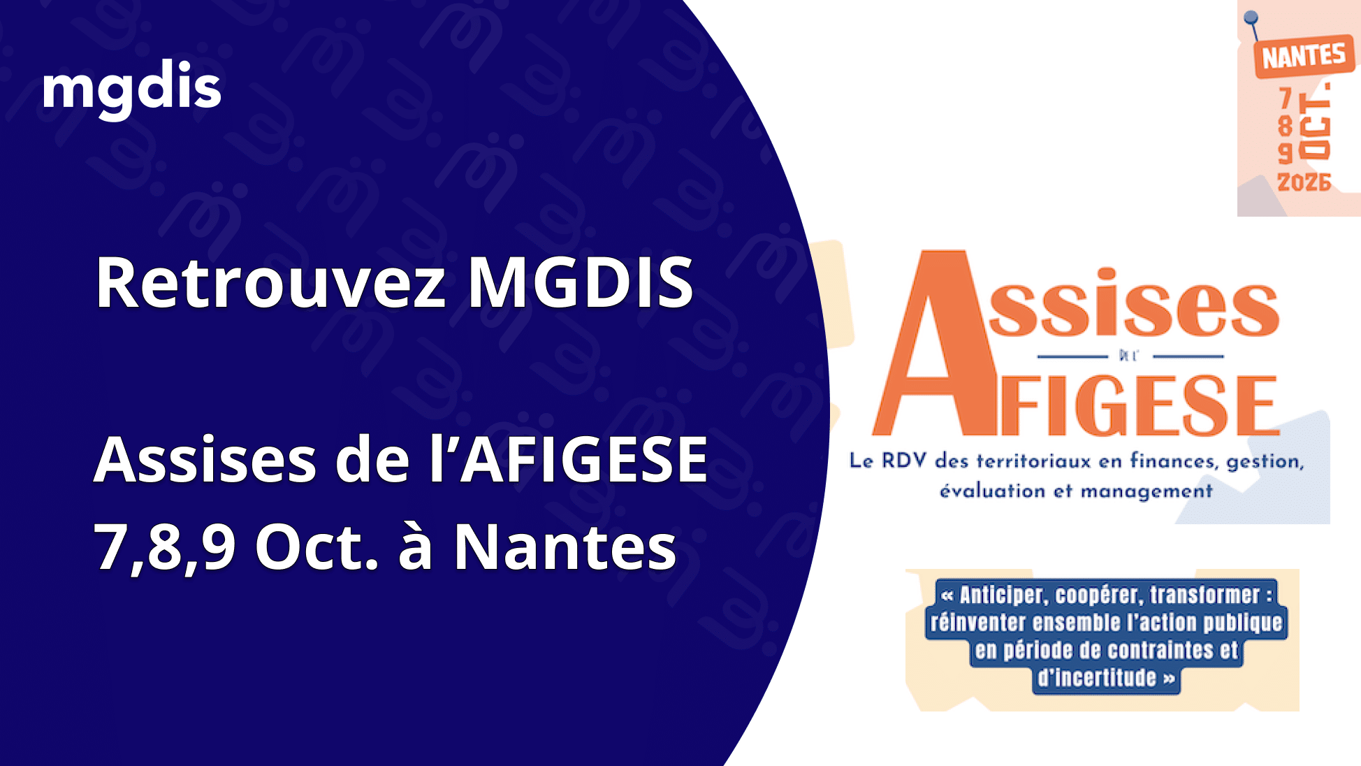 Assises Afigèse 2026 MGDIS